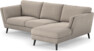 Madison - 2-sits soffa med schäslong höger - Beige