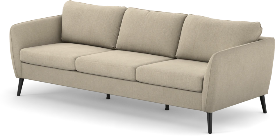 County - 3-sits soffa - Beige