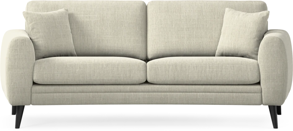 Eden - 2,5-sits soffa svängd - Beige