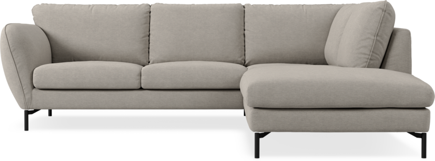 Madison - 2-sits soffa med divan höger - Beige