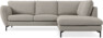 Madison - 2-sits soffa med divan höger - Beige