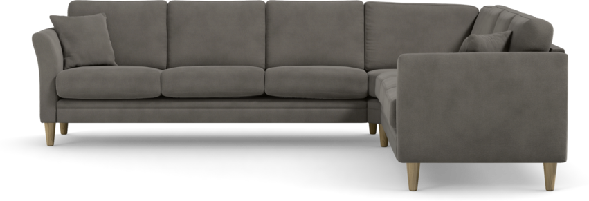 Eden - Hörnsoffa 3+3 - Grå