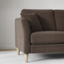 Eden - 3-sits soffa med divan vänster och schäslong höger - Brun
