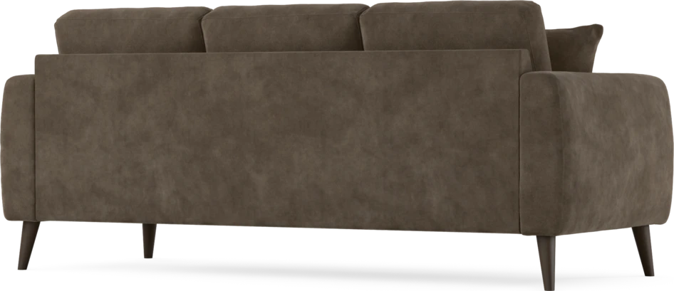 Eden - 3-sits soffa - Brun