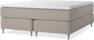 Delux Exclusive - Kontinentalsäng, dubbelsäng med bäddmadrass - Beige