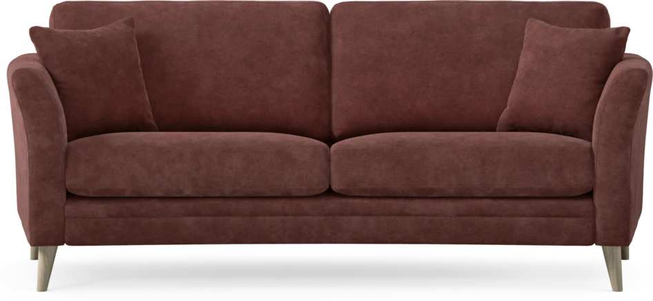 Eden - 2,5-sits soffa svängd - Röd