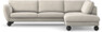 Madison Lux - 3-sits soffa med divan höger - Beige