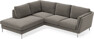 Madison - 2-sits soffa med divan vänster - Grå