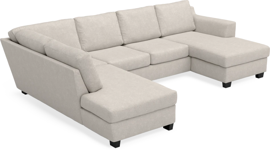 Friday - 3-sits soffa med divan vänster och schäslong höger - Grå