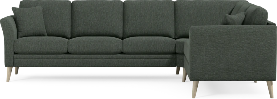 Eden - Hörnsoffa, 3+2-sits - Grön