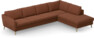 County - 3-sits soffa med divan höger - Orange