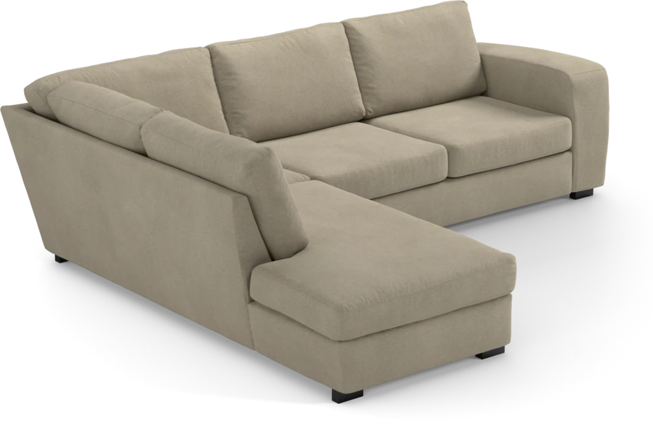 Friday - 2,5-sits soffa med divan vänster - Beige