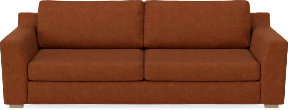 Friday - 3-sits soffa - Orange