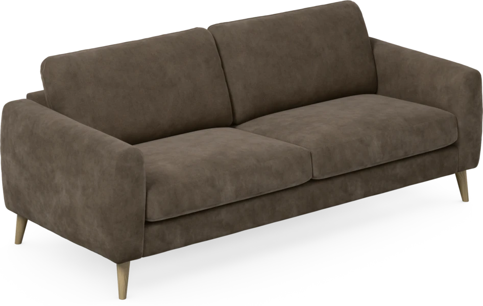Bridge - 3-sits soffa - Brun