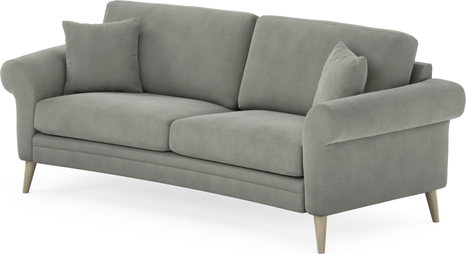 Eden - 2,5-sits soffa svängd - Grå