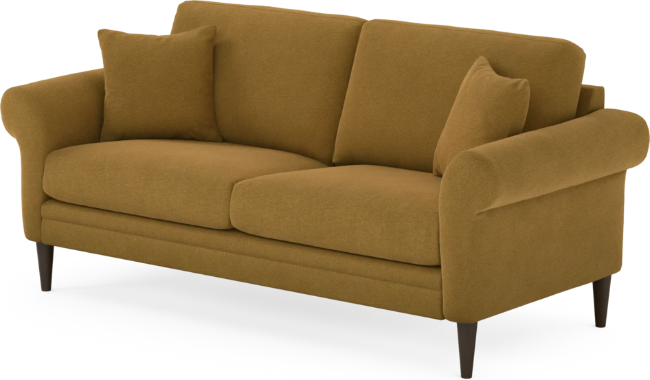 Eden - 2,5-sits soffa - Gul