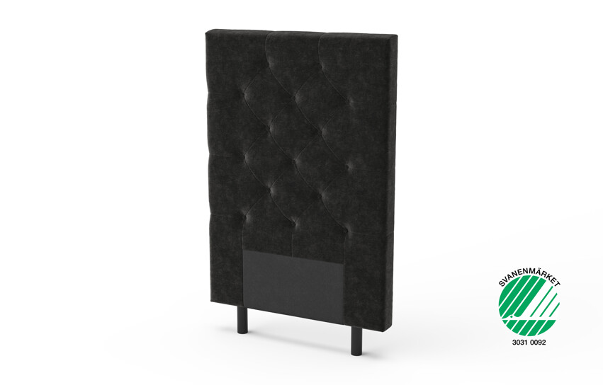 Sense - Sänggavel, B 90-140 cm - Svart