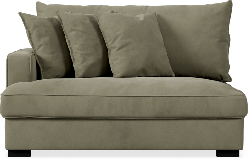 Rossi - 2-sits med armstöd vänster - Grön