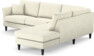 Eden - 2,5-sits soffa med divan - Vit