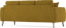 Eden - 3-sits soffa - Gul