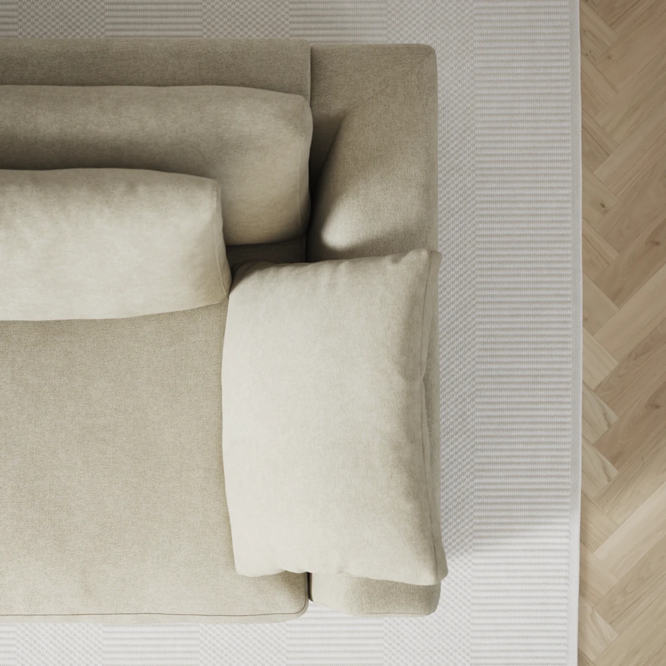Amie - Nackkudde - Beige