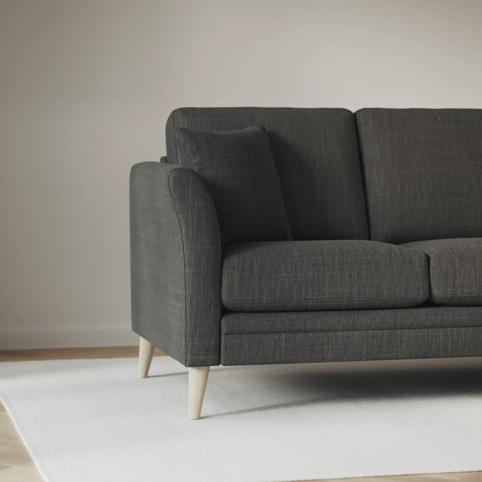 Eden - 3-sits soffa - Grå