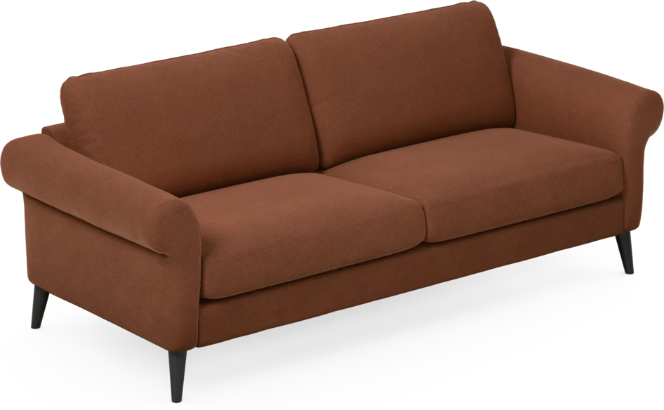 Bridge - 3-sits soffa - Orange
