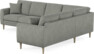 Eden - Hörnsoffa, 3+2-sits - Grå