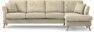 Eden - 3-sits soffa med schäslong - Beige