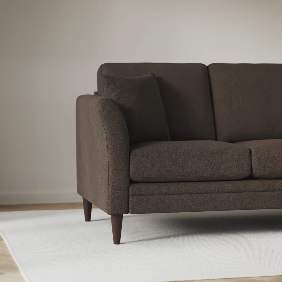 Eden - 2,5-sits soffa - Brun