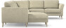 Bridge - Hörnsoffa, 3+2-sits med schäslong vänster - Beige