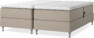 Delux Dream - Ställbar säng, dubbelsäng med bäddmadrass - Beige