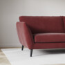Madison Lux - 2-sits soffa med schäslong vänster - Rosa