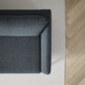 County - 3-sits soffa - Blå