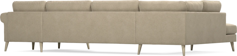 Bridge - 3-sits soffa med divan vänster och schäslong höger - Beige