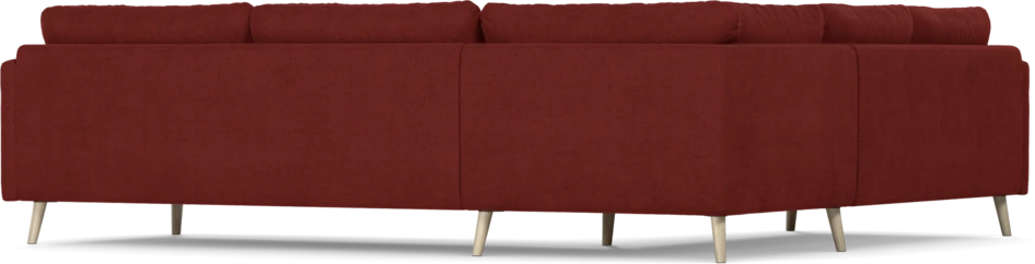 Madison Lux - Hörnsoffa 2+3-sits, hörn 1 - Röd