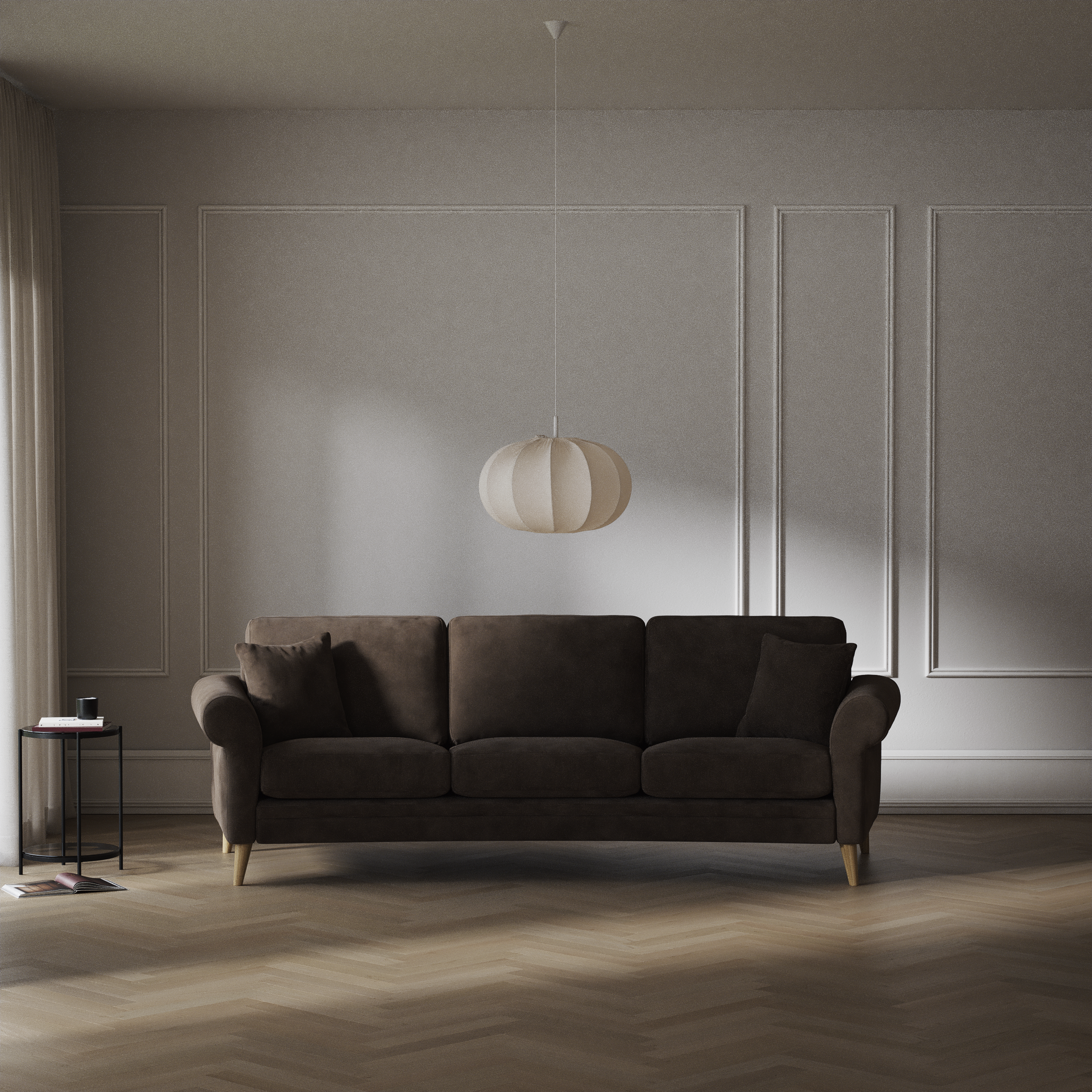 Eden - 3-sits soffa svängd - inspiration