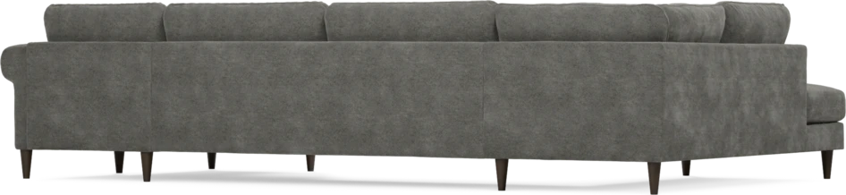Bridge - 3-sits soffa med divan vänster och schäslong höger - Grå