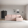 Friday - 3-sits soffa med schäslong höger - Rosa