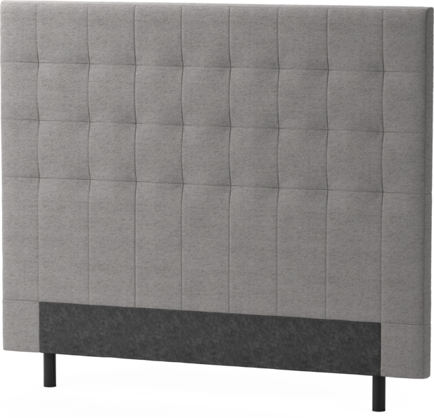 Delux Trensad - Sänggavel, 90-210 cm - Grå