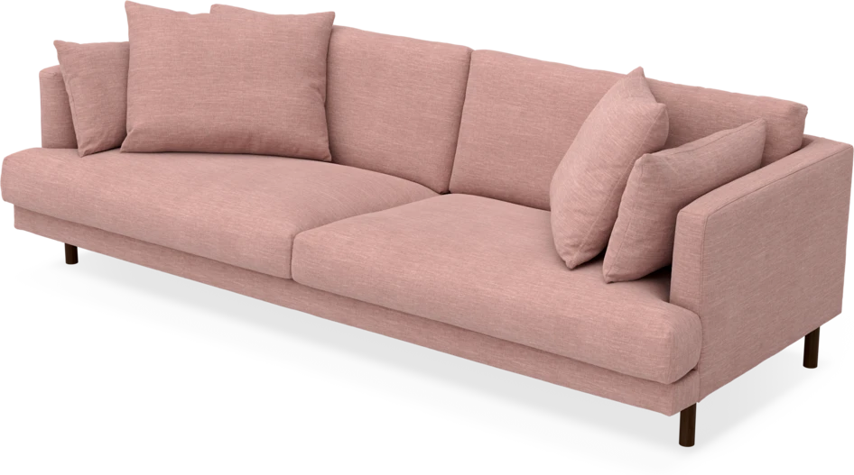 Harper - 4-sits soffa - Rosa