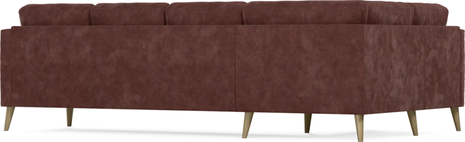 Eden - Hörnsoffa, 1+3-sits - Röd