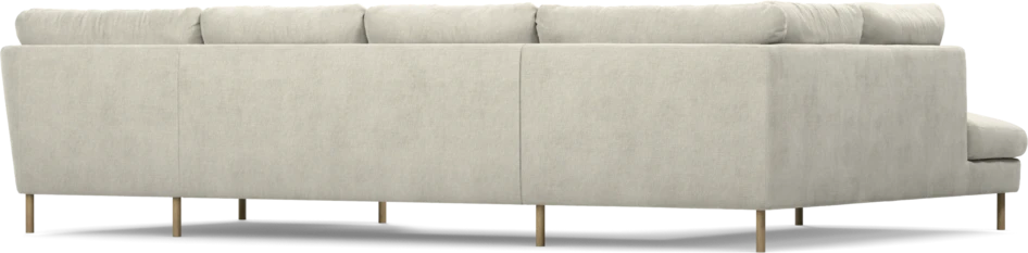 Madison Lux - 2-sits soffa med divan vänster och schäslong höger - Grå