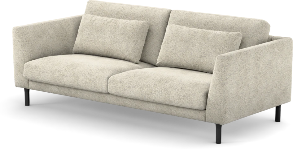 Willow - 3-sits soffa, fast klädsel - Beige