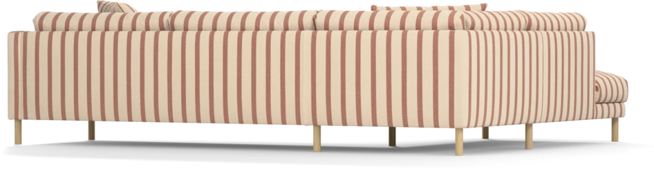 Harper - 3-sits soffa med divan vänster - Flerfärgad