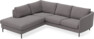Madison - 2-sits soffa med divan vänster - Grå