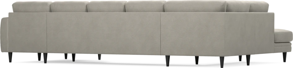 Eden - 3-sits soffa med divan vänster och schäslong höger - Grå