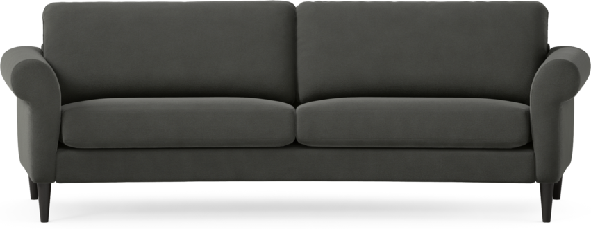 Bridge - 3-sits soffa svängd - Grå