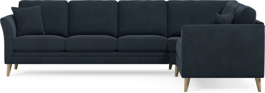 Eden - Hörnsoffa, 3+2-sits - Blå