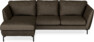 Madison Lux - 2-sits soffa med schäslong vänster - Brun